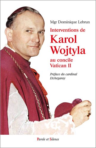 intervention de karol wojtyla au concile vatican ii (Paperback)