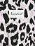 Notebook: Pink Leopard Print