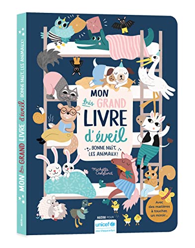 Mon très grand livre d'éveil - bonne nuit les animaux! (Paperback)
