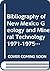 Bibliography of New Mexico ...