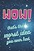 Wow! That's the worst idea you ever had: A notebook for bad ideas