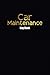 Car Maintenance Log Book by Thomas Standley
