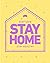 Stay Home NOTEBOOK WITH 150 PAGES SIZE 8*10 by Animesh Das