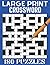 Large Print Crossword 180 Puzzles by Maxine Mitchell