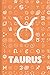 Taurus: Fun zodiac sign notebook
