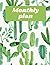 MONTHLY PLAN: 2020-2021 Planner Academic, To-Do List, Goals, Calendar Schedule + Agenda | Inspirational Quotes