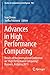 Advances in High Performance Computing: Results of the International Conference on “High Performance Computing” Borovets, Bulgaria, 2019 (Studies in Computational Intelligence)
