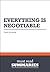 Summary: Everything is Negotiable - Gavin Kennedy