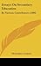 Essays On Secondary Education by Christopher Cookson