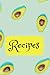 Recipes. A blank recipe jou...