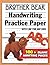 Brother Bear Handwriting Practice Paper by Anne Sullivan