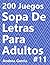 Sopa De Letras Para Adultos...