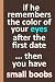if he remembers the color o...