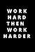 Work hard then work harder:...