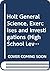 Holt General Science, Exerc...