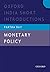 Monetary Policy: Oxford India Short Introductions