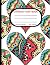 Heart Shape Pattern Composition Notebook: Heart Pattern Durable Composition Notebook, 7.5x9.75, College Ruled, Heart Shape Pattern Composition Notebook 100 page