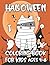 Halloween Coloring Book for...