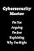 Cybersecurity Master I'm No...