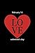 february 14 love valentine'...