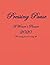 Pressing Pause: A Women's Planner 2020 For Lasting Peace In A Busy Life. Pretty Lined Journal & Planner 2020 Monthly & Weekly, Size 8.5x11 Women, ... New ... Gift, Simple & Beautiful Cover Design