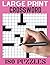 Large Print Crossword 180 Puzzles by Maxine Mitchell