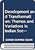 Development and Transformat...