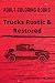 Adult Coloring Books Trucks...