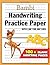 Bambi Handwriting Practice Paper: Blank Handwriting Workbook: Fun and Learn while Tracing and Writing with magic lined paper book with dotted grid for ... designed with your favorite character!