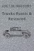 Adult Coloring Books Trucks Rustic & Restored by zen master