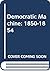 Democratic Machine: 1850-1854