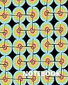 Notebook : Bright Earth African Tribal Art /Proven Study Method for College, High School and Homeschool Students / 8 x 10 inches with 140 Blank Lined ...