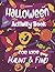 Halloween Activity Book for...