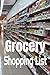 Grocery Shopping List: Meal...