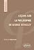 Leçons sur la philosophie de Georges Berkeley (Cours de philosophie) (French Edition)