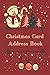 Christmas Card Address Book by Carol Avery