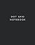 Dot Grid Notebook: Black Cover - Size (8.5 x 11 inches) 100 pages: Black Dotted Notebook/Journal
