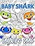 Baby Shark coloring book: C...
