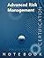 Advanced Risk Management Certification Exam Preparation Notebook, examination study writing notebook, Office writing notebook, 140 pages, 8.5” x 11”, Glossy cover