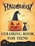 Halloween Coloring Book For...