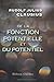 De la fonction potentielle ...