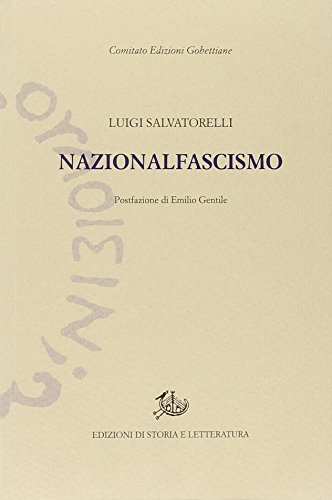Nazionalfascismo (Paperback)