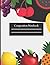 Composition Notebook With Picture Space: A Preschool Story Composition Notebook With Fruit Design For Drawing And Dotted Mid Lines For Handwriting Practice | 8.5 x 11" | 100 Pages
