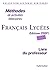 Français lycées - methodes ...