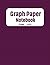Graph Paper Notebook: Graph...
