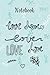 Composition Notebook: Love ...