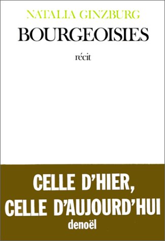 BOURGEOISIES (ROMANS TRADUITS)