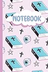 Notebook: Pastel Creepy Cute Dot Grid Journal
