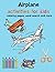 Airplane activities for kids coloring pages, word search and more: Scissor skills activity book, for little boys, girls, preschoolers, from the age of 3-5 years