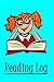 Reading Log: Girl's Reading Log Journal, Reading Record Notebook for Kids
